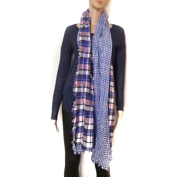 Alex Lehr | American Colors Contrast Scarf - Picture 2 of 4